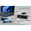 Docking station i-tec Thunderbolt5 Quattro Display, 5x USB, 2,5 GLAN + Power Delivery 140W
