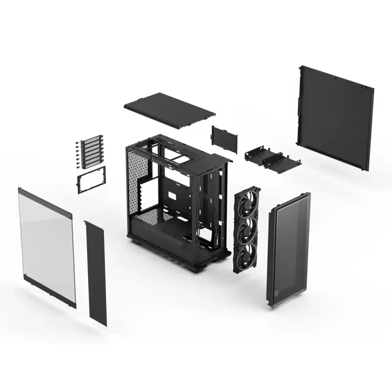 Caixa de PC Fractal Design Epoch Preto TG RGB Light Tint Midi Tower Preto
