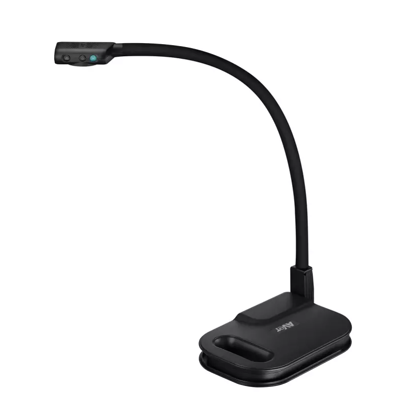 AVer AVerVision U50+ câmara de documentos, 8 MP CMOS, 1080p, 60 fps, zoom digital 16x, USB 2.0, preta