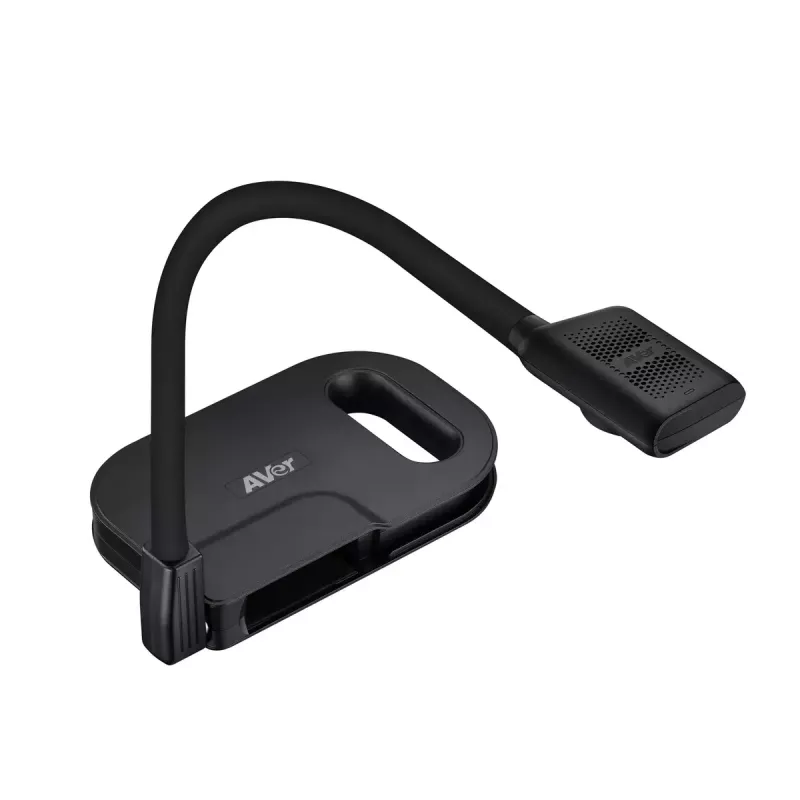 AVer AVerVision U50+ câmara de documentos, 8 MP CMOS, 1080p, 60 fps, zoom digital 16x, USB 2.0, preta