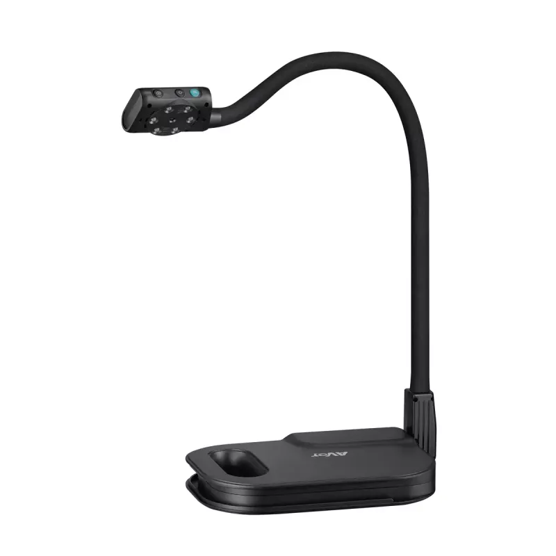 AVer AVerVision U50+ câmara de documentos, 8 MP CMOS, 1080p, 60 fps, zoom digital 16x, USB 2.0, preta