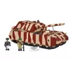 Blocos de construção Cobi Panzer VIII Maus kit de montagem escala 1:35 COBI-3138, réplica detalhada de veículo militar