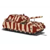 Blocos de construção Cobi Panzer VIII Maus kit de montagem escala 1:35 COBI-3138, réplica detalhada de veículo militar