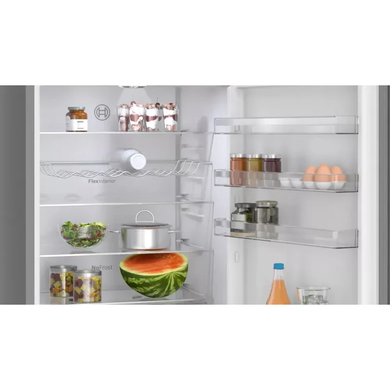 Combinado frigorífico-congelador Bosch Serie 4 KGN49OCAF, independente, 440 L volume total, antracite, No Frost