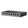 Comutador de rede TP-Link Omada ES208G Managed L2 Gigabit Ethernet (10/100/1000) preto