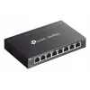 Comutador de rede TP-Link Omada ES208G Managed L2 Gigabit Ethernet (10/100/1000) preto