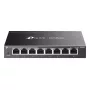 Comutador de rede TP-Link Omada ES208G Managed L2 Gigabit Ethernet (10/100/1000) preto