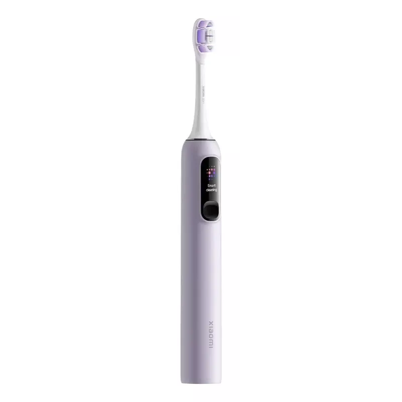 Escova de dentes elétrica oscilante Xiaomi Pro BHR07ZXEU — para adultos, bateria integrada de 3,7 V, 3 modos de escovagem, violeta, 1 cabo + 1 cabeça de escova