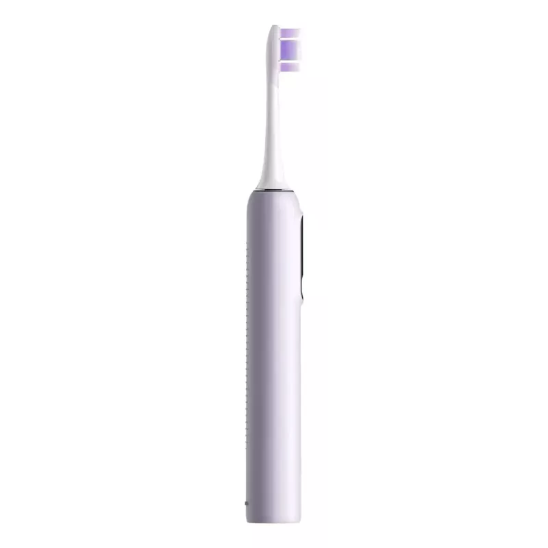 Escova de dentes elétrica oscilante Xiaomi Pro BHR07ZXEU — para adultos, bateria integrada de 3,7 V, 3 modos de escovagem, violeta, 1 cabo + 1 cabeça de escova