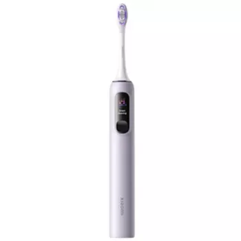 Escova de dentes elétrica oscilante Xiaomi Pro BHR07ZXEU — para adultos, bateria integrada de 3,7 V, 3 modos de escovagem, violeta, 1 cabo + 1 cabeça de escova