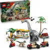 Conjunto LEGO Jurassic World 76973 — Raptor & Titanosaurus com 3 figuras, 582 peças, a partir dos 7 anos