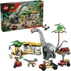 Conjunto LEGO Jurassic World 76973 — Raptor & Titanosaurus com 3 figuras, 582 peças, a partir dos 7 anos