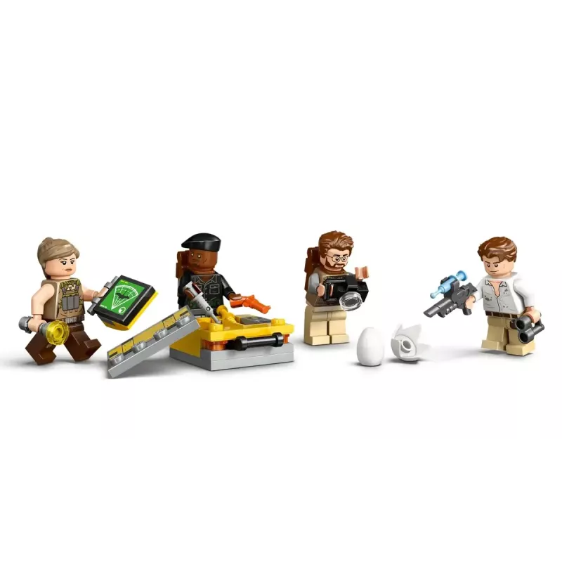 LEGO Jurassic World Air Mission com Quetzalcoatlus e Spinosaurus 76976 – 984 peças, 4 minifiguras, idade 8+