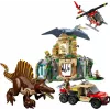 LEGO Jurassic World Air Mission com Quetzalcoatlus e Spinosaurus 76976 – 984 peças, 4 minifiguras, idade 8+