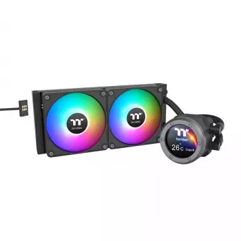 Conjunto de refrigeração líquida Thermaltake CL-W414-PL12SW-A 12 cm preto