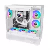 Ventoinha de refrigeração para PC Thermaltake CT120 EX ARGB Sync branco pack de 3