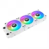 Ventoinha de refrigeração para PC Thermaltake CT120 EX ARGB Sync branco pack de 3