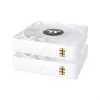 Ventoinha de refrigeração para PC Thermaltake CT120 EX ARGB Sync branco pack de 3