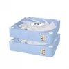 Ventoinha Thermaltake CT120 EX ARGB Sync Hydrangea Blue 12cm 68cfm hidráulica