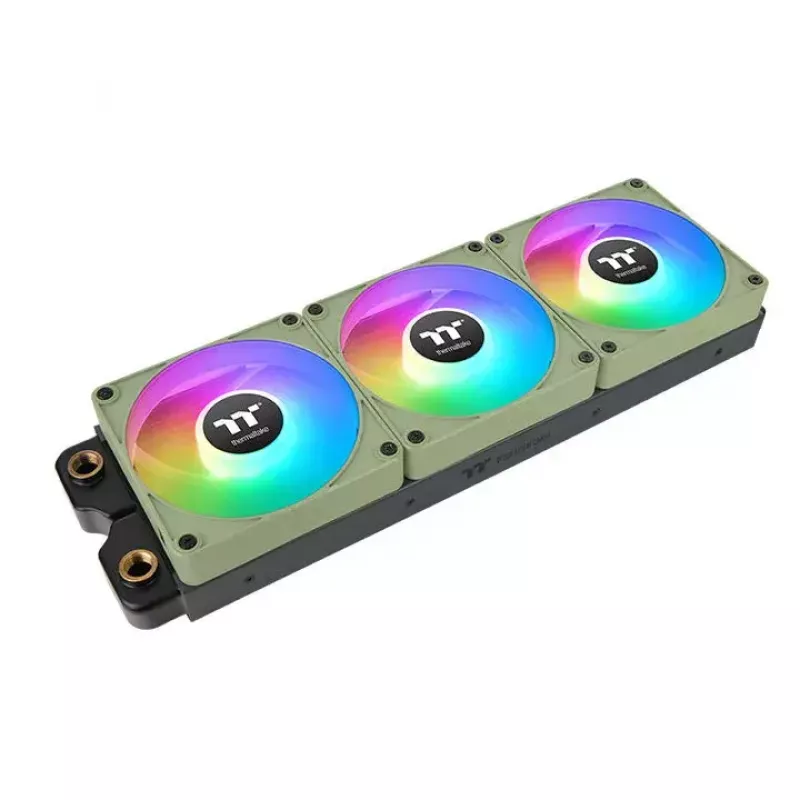 Ventoinha Thermaltake CT120 EX ARGB Sync Matcha Green 12cm 68cfm hidráulica