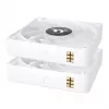 Ventoinha de refrigeração para PC Thermaltake CT140 EX ARGB Sync branco (pack de 3)