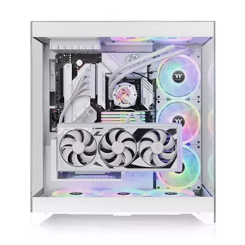 Caixa para PC Thermaltake CTE E550 TG Midi Tower branco