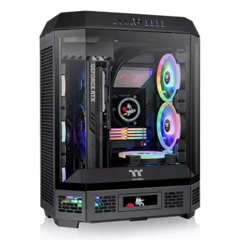 Caixa THERMALTAKE Mid Tower - The Tower 600 - preto
