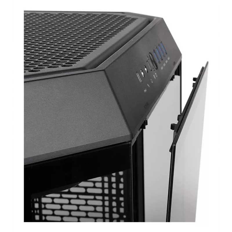 Caixa THERMALTAKE Mid Tower - The Tower 600 - preto