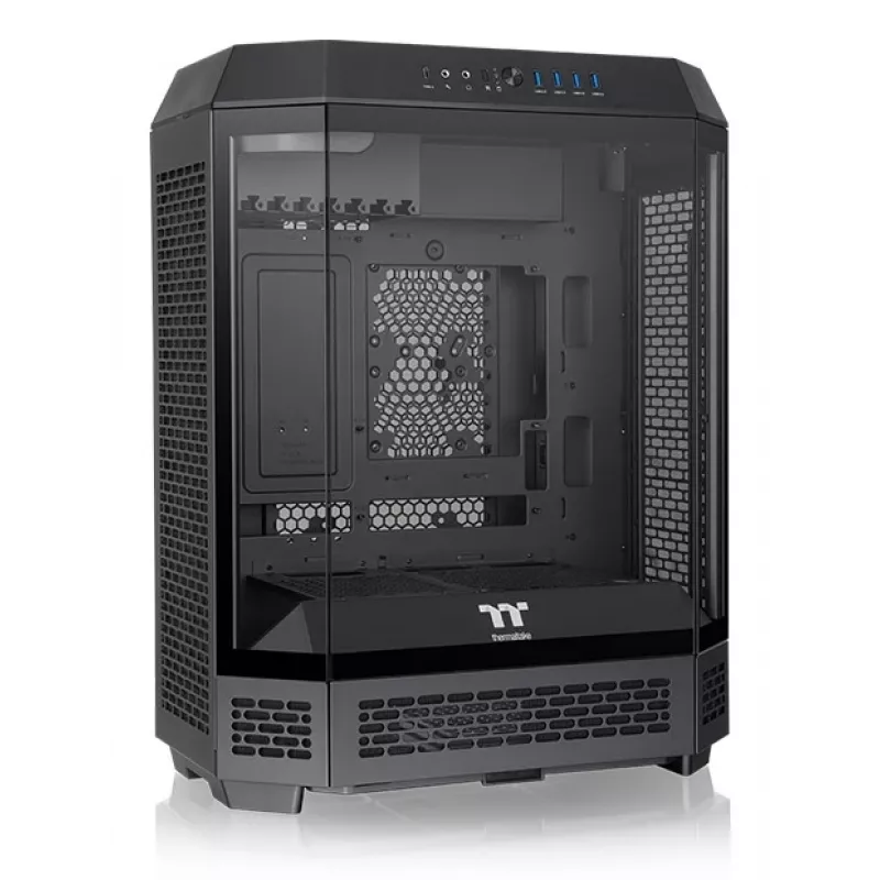 Caixa THERMALTAKE Mid Tower - The Tower 600 - preto
