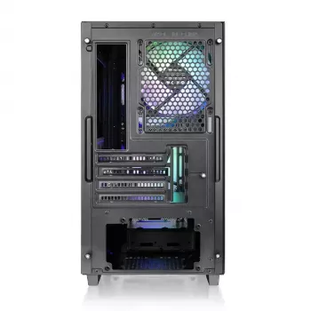 Caixa para PC Thermaltake Versa H16 TG ARGB Micro Tower preto