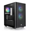 Caixa para PC Thermaltake Versa H16 TG ARGB Micro Tower preto