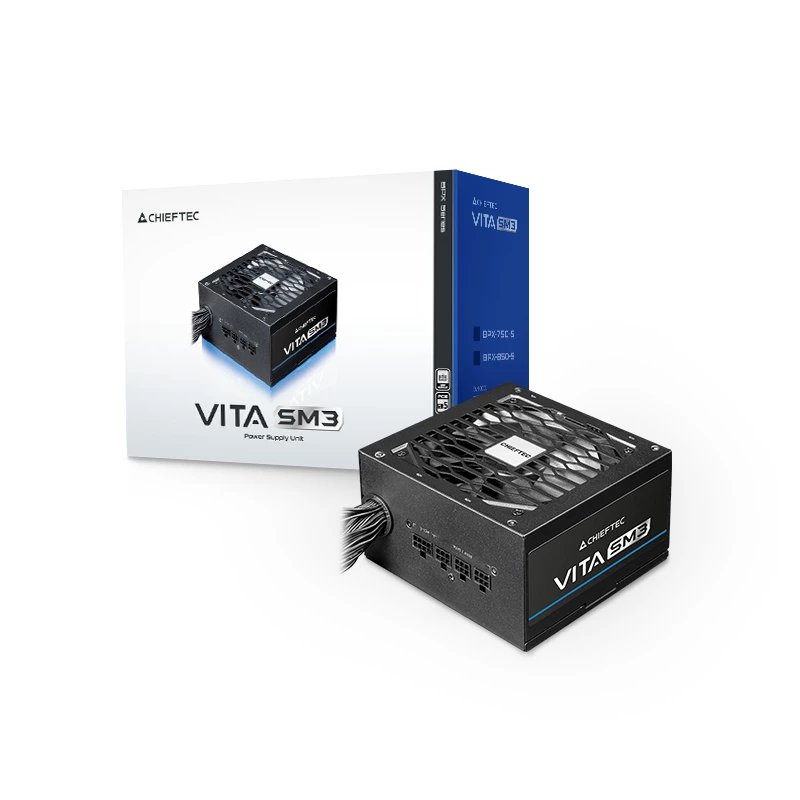 Fonte de alimentação Chieftec Vita BPX-850-C 850 W 20+4 Pin ATX ATX preto