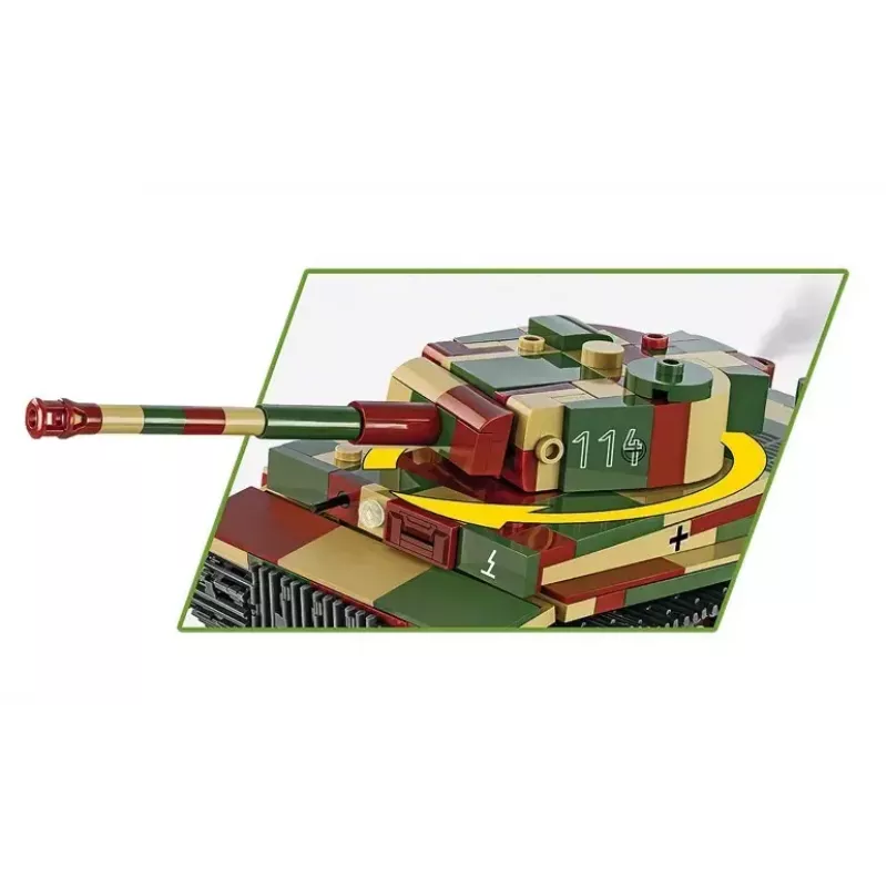 Cobi Pz.Kpfw. VI Tiger Ausf. E conjunto de construção, 1:48, 422 peças