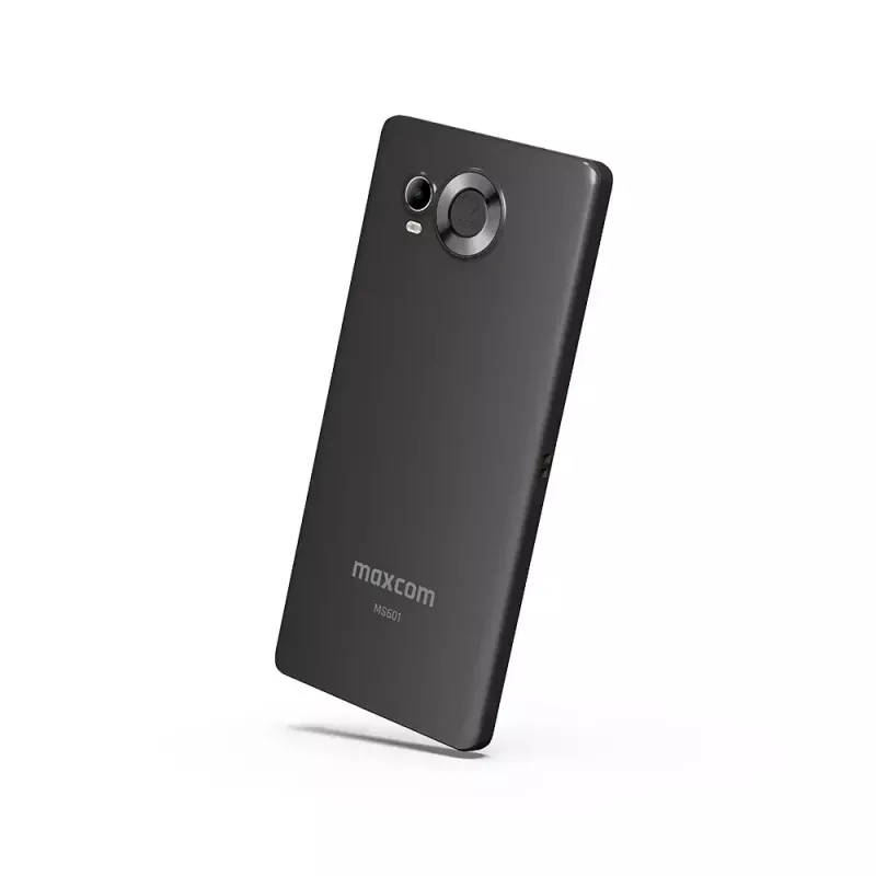 MAXCOM MS601 4G smartphone para seniores, 6 polegadas, 4GB/64GB, Android 14, preto