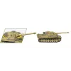 Conjunto de construção Cobi Panzer VI Tiger I 442 peças modelo COIB-2734