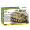 Conjunto de construção Cobi Panzer VI Tiger I 442 peças modelo COIB-2734