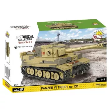 Conjunto de construção Cobi Panzer VI Tiger I 442 peças modelo COIB-2734