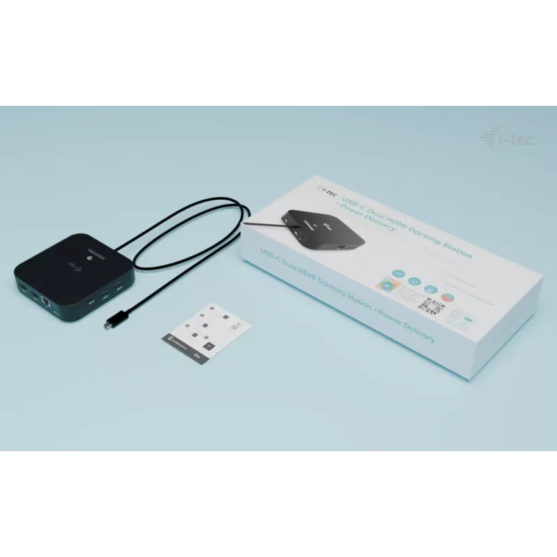 Docking station ITEC USB-C Dual HDMI C31DUALHDMIDOCKPD – Dual 4K 60Hz, 100W Power Delivery