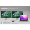Adaptador USB-C Dual HDMI ITEC C31DUALHDMIDPD100 — dual HDMI 4K@60Hz, USB-C Power Delivery 100W