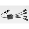 Hub de cabos i-tec USB-C/USB-A 4 portas (2x USB-C, 2x USB-A)