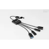 Hub de cabos i-tec USB-C/USB-A 4 portas (2x USB-C, 2x USB-A)