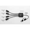 Hub de cabos i-tec USB-C/USB-A 4 portas (2x USB-C, 2x USB-A)