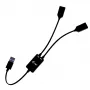 Hub USB-A ITEC U3CBLHUB2A — 2 portas, USB 3.0 até 5 Gbit/s