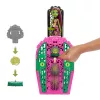 Conjunto de brincar Monster High Skulltimate Secrets Garden Mysteries, boneca Venus McFlytrap com mais de 19 surpresas