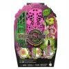 Conjunto de brincar Monster High Skulltimate Secrets Garden Mysteries, boneca Venus McFlytrap com mais de 19 surpresas