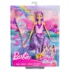 Conjunto de moda de fantasia para boneca Barbie com acessórios, incluindo cauda de sereia, asas de fada e colares