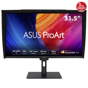 Monitor de computador ASUS ProArt PA32UCE 80 cm (31,5 polegadas) 3840 x 2160 píxeis 4K Ultra HD LED preto