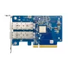 Placa de expansão de rede QNAP Dual-Port 10GbE SFP+ QXG-10G2SF-NXE PCI Express com fios