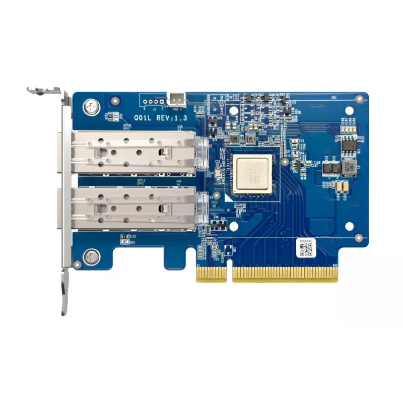 Placa de expansão de rede QNAP Dual-Port 10GbE SFP+ QXG-10G2SF-NXE PCI Express com fios