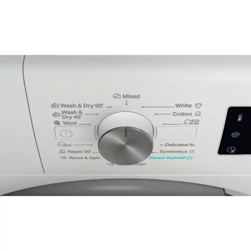 Máquina de lavar e secar WHIRLPOOL FFWDB 864489 SV EE de carregamento frontal 6 kg 1400 rpm branca